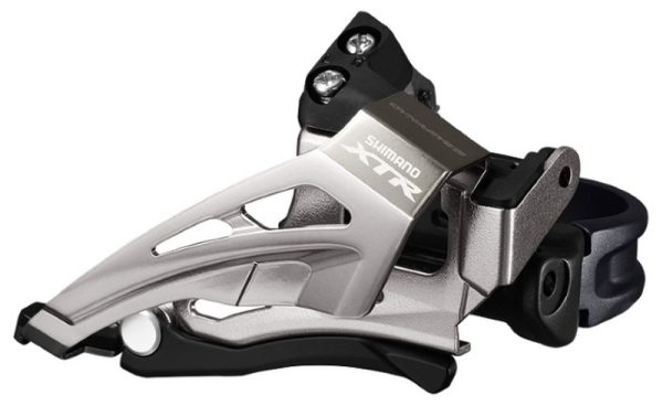 MJENJAČ PREDNJI SHIMANO XTR FD-M9025-L, ZA DOUBLE POGON, ZA STRAŽNJI 11 BRZINA, LOW CLAMP, TOP SWING, DOWN PULL, OBUJMICA 34.9MM (SA ADAPTEROM 28.6 I 31.8MM), CS ANGLE 66-69, IND.PACK