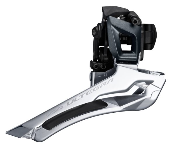 MJENJAČ PREDNJI SHIMANO ULTEGRA FD-R8000, ZA DOUBLE POGON, ZA STRAŽNJI 11 BRZINA, DOWN SWING, OBUJMICA 34.9MM, CS ANGLE 61-66, ZA 46/53Z, CL 43.5MM, IND.PACK