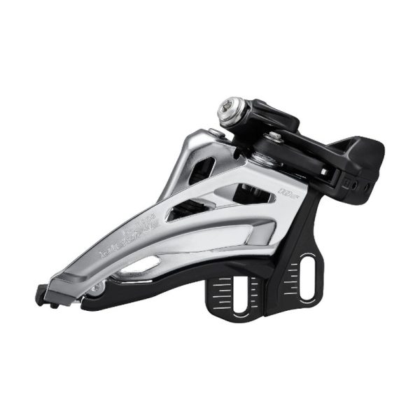 MJENJAČ PREDNJI SHIMANO DEORE FD-M4100-E, ZA 2X10, SIDE SWING, FRONT-PULL, E-TIP (BEZ PLOČICE OSI POGONA), CS-ANGLE:66-69, ZA NAJVEĆI LANČANIK :36Z, CL:48.8/51.8MM, IND.PACK