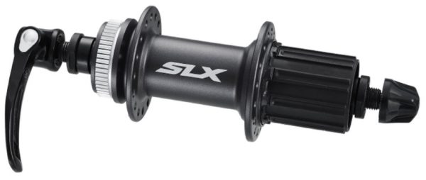 GLAVČINA ZADNJA SHIMANO SLX FH-M675, 32R, 8/9/10 BRZINA, OLD 135MM, AXLE 146MM, QR 168MM, ZA ROTOR CENTER LOCK, BEZ ROTOR MOUNT NAVLAKE, BULK