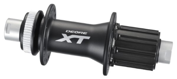 GLAVČINA ZADNJA SHIMANO DEORE XT FH-M788, 32R, 8/9/10 BRZINA, OLD 142MM, OSOVINA THRU 12MM (BEZ OSOVINE), ZA ROTOR CENTER LOCK, CRNA, BULK