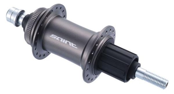 GLAVČINA ZADNJA SHIMANO SAINT FH-M800, 36R, 8/9 BRZINA, OLD 135MM, AXLE 197MM, E-THRU, ZA LARGE (OVERSIZED) CENTER LOCK, IND.PACK