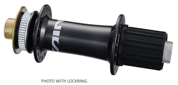 GLAVČINA ZADNJA SHIMANO SAINT FH-M825, 32R, 8/9/10 BRZINA, ZA ROTOR CENTER LOCK (SA ZAKLJUČNIM PRSTENOM), OLD 150MM, ZA OSOVINU 12MM (BEZ OSOVINE), BEZ ROTOR MOUNT NAVLAKE, IND.PACK