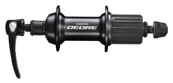 GLAVČINA ZADNJA SHIMANO DEORE FH-T610-L, 32R, 8/9/10 BRZINA, OLD 135MM, AXLE 146MM, QR 168MM, CRNA, IND.PACK