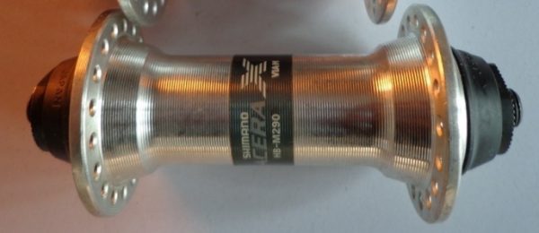 GLAVČINA PREDNJA SHIMANO ACERA-X HB-M290, 36R, OLD 100MM, QR, SREBRNA, BULK