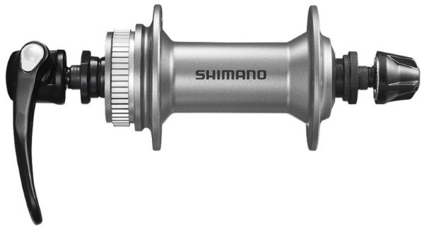 GLAVČINA PREDNJA SHIMANO ALIVIO HB-M4050, 32R, OLD 100MM, AXLE 108MM, QR 133MM, ZA ROTOR CENTER LOCK, BEZ ROTOR MOUNT NAVLAKE, SREBRNA, IND.PACK