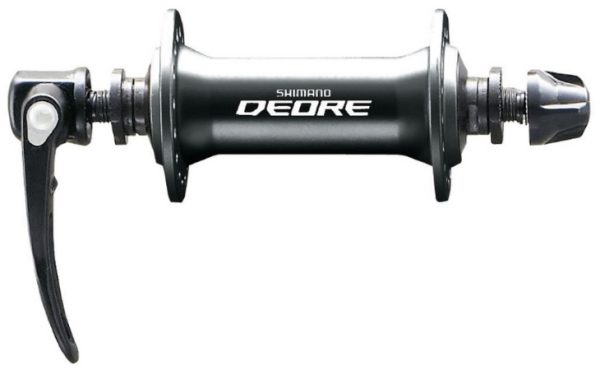 GLAVČINA PREDNJA SHIMANO DEORE HB-M590 32R OLD 100MM OS:108MM QR:133MM, CRNA, BULK