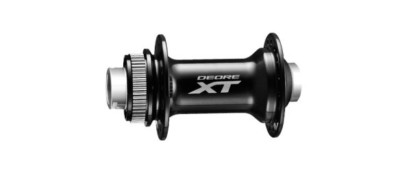 GLAVČINA PREDNJA SHIMANO DEPRE XT HB-M8010-B, 32R, OLD 110MM, OSOVINA E-THRU 15MM (BEZ OSOVINE), ZA ROTOR CENTER LOCK, SA ZAKLJUČNIM PRSTENOM, IND.PACK