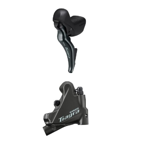 KOČNICA DISK SASTAVLJENA SHIMANO/J-KIT DIRECT, ST-4725(R), BR-4770(R) ZA 25MM MNT, RESIN PLOČICE (SA HLADNJAKOM), SAJLA MJENJAČA 2200MM, SM-BH90 BUŽIR CRN  1700MM, OT-SP41 600/300MM,IND.PACK