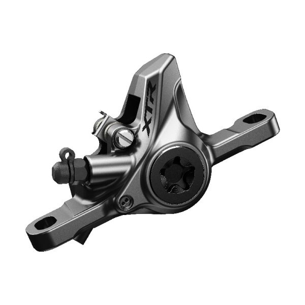 KOČNICA DISK HIDRAULIČNA SHIMANO BR-M9100, XTR, PREDNJA ILI ZADNJA ZA POST MOUNT, BEZ ADAPTERA, SA K04TI METALNE PLOČICE BEZ HLADNJAKA, IND.PACK