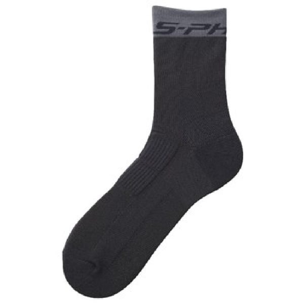 ČARAPE SHIMANO S-PHYRE, VISOKE, CRNE (SS18)
