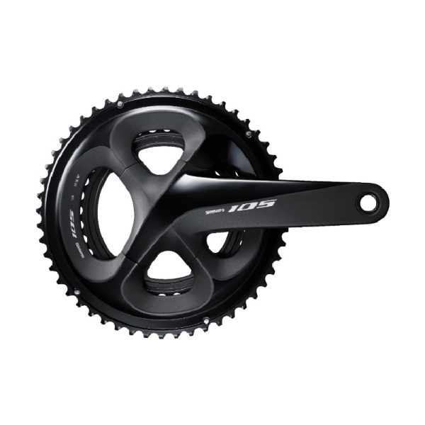 POGON SHIMANO FC-R7000, 105, ZA STRAŽNJI 11 BRZINA, HOLLOWTECH 2, 170MM, 52-36Z BEZ ŠTITNIKA, BEZ DIJELOVA OSOVINE POGONA, CRN, IND.PACK
