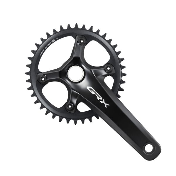 POGON SHIMANO, FC-RX820-1, GRX, FOR REAR 12-SPEED, HOLLOWTECH 2, 170MM, 40T W/O BB PARTS, IND.PACK