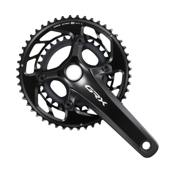 POGON SHIMANO, FC-RX820-2, GRX, FOR REAR 12-SPEED, HOLLOWTECH 2, 172.5MM, 48-31T W/O CG, W/O BB PARTS, IND.PACK