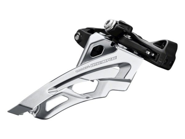 MJENJAČ PREDNJI SHIMANO, FD-M6000-M, DEORE, ZA 3X10 BRZINA, MID CLAMP, SIDE SWING, FRONT-PULL, 34.9MM OBUJMICA (SA 28.6 I 31.8MM ADAPTEROM), CS-ANGLE: 66-69, ZA NAJVEĆI LANČANIK 40-42Z, IND.PACK