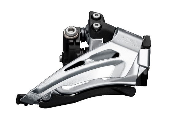 MJENJAČ PREDNJI SHIMANO DEORE FD-M6025-L, ZA DOUBLE POGON, ZA 10 BRZINA, LOW CLAMP, TOP SWING, DOWN PULL, OBUJMICA 34.9MM (SA ADAPTEROM 28.6MM I 31.8MM), CS ANGLE 66-69, ZA TOP LANČANIK 34-38Z, IND.PACK