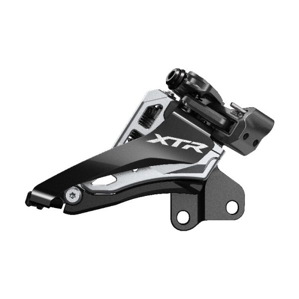 MJENJAČ PREDNJI SHIMANO XTR FD-M9100-E, ZA 2X12, SIDE SWING, FRONT-PULL, E-TIP(BEZ PLOČICE OSI POGONA), CS-ANGLE:66-69, ZA TOP LANČANIK:38Z, CL:48.8/51.8MM, IND.PACK