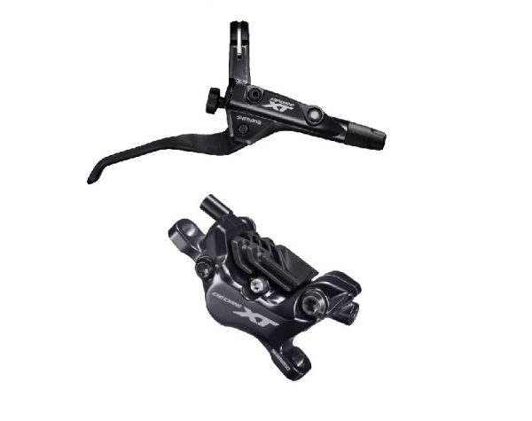 KOČNICA DISK SASTAVLJENA SHIMANO/J-KIT, DEORE XT, BL-T8100(R), BR-M8100(R), BEZ ADAPTERA, RESIN PLOČICE (BEZ HLADNJAKA), 1700MM BUŽIR (SM-BH90-SBM CRN), UKLJ. CONNECTER INSERT, IND.PACK