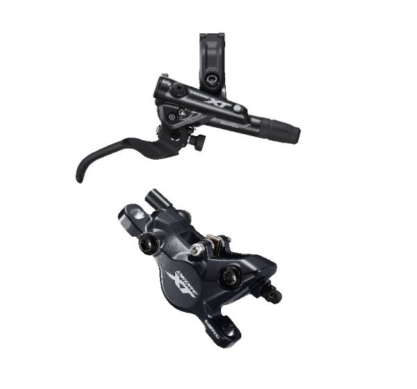 KOČNICA DISK SASTAVLJENA/J-KIT SHIMANO DEORE XT, BL-M8100(R), BR-M8100(R), BEZ ADAPTERA, METALNE PLOČICE (SA HLADNJAKOM), SM-BH90-SBM BUŽIR CRN 1700MM, UKLJ. INSERT, IND.PACK
