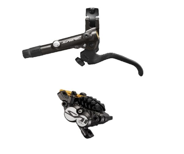 KOČNICA DISK SASTAVLJENA/J-KIT SHIMANO SAINT, BL-M820-B(L), BR-M820(F), BEZ ADAPTERA, METALNE PLOČICE (SA HLADNJAKOM), BUŽIR SM-BH90-SBLS 1000MM(CRN), UKLJ. OLIVU/INSERT IND.PACK