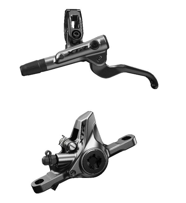 KOČNICA DISK SASTAVLJENA/J-KIT SHIMANO XTR, BL-M9100(L), BR-M9100(F), BEZ ADAPTERA, METALNE PLOČICE (BEZ HLADNJAKA), SM-BH90-SBM BUŽIR CRN 1000MM, UKLJ. INSERT, IND.PACK