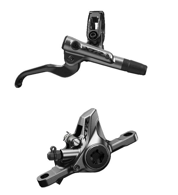 KOČNICA DISK SASTAVLJENA/J-KIT SHIMANO XTR, BL-M9100(R), BR-M9100(R), BEZ ADAPTERA, METALNE PLOČICE (BEZ HLADNJAKA), SM-BH90-SBM BUŽIR CRN 1700MM, UKLJ. INSERT, IND.PACK