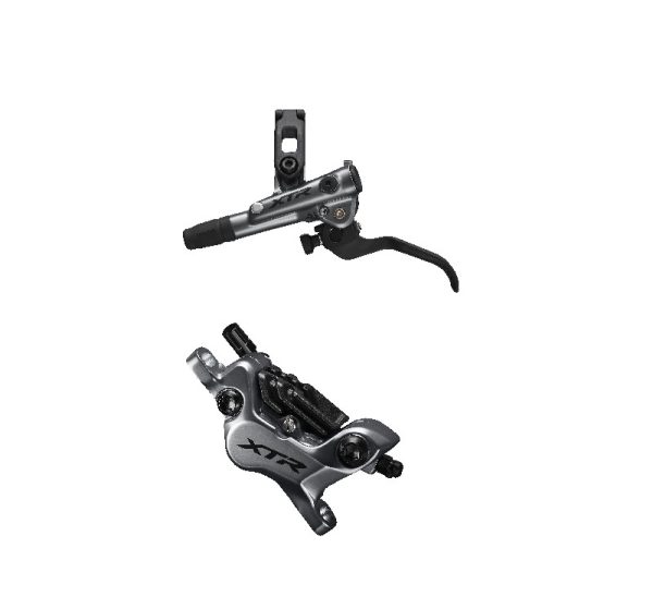 KOČNICA DISK SASTAVLJENA SHIMANO XTR BL-M9120(L), BR-M9120(F), BEZ ADAPTERA, RESIN PLOČICE(SA HLADNJAKOM), SM-BH90-SBM 1000MM(CRN), DODAJ OLIVU/INSERT IND.PACK