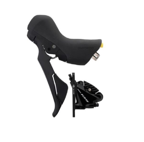 KOČNICA DISK SASTAVLJENA SHIMANO/J-KIT DIRECT, ST-R7020(L),BR-R7070(F) CRNA,ZA 140MM ROTOR,RESIN(SA HLADNJAKOM),SL INNER 1800MM,SM-BH90 1000MM,OT-SP41 600MM,IND.PACK