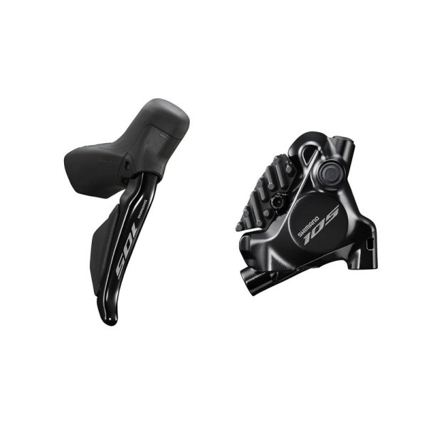 DISC BRAKE SET/J-kit DIRECT, 105 ST-R7170(R),BR-R7170(R),W/O ADAPTER,FOR 25MM MNT,RESIN PAD(W/FIN),W/CONNECTER INSERT,1700MM(SM-BH90 BLK),5 GROUP,IND.PACK
