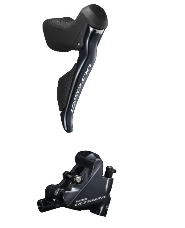 KOČNICA DISK SASTAVLJENA SHIMANO/J-KIT DIRECT,ULTEGRA,ST-R8070(R),BR-R8070(R),BEZ ADAPTERA,ZA 25MM MNT,RESIN PLOČICE(SA HLADNJAKOM),UKLJ. CONNECTER INSERT,1700MM(SM-BH90 BLK),IND.PACK