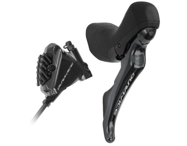 KOČNICA DISK SASTAVLJENA/J-KIT DIRECT SHIMANO DURA-ACE ST-R9120(R) BR-R9170(R), ZA MOUNT 25MM, RESIN PLOČICE SA HLADNJAKOM, SAJLA KOČNICE 2100MM, BUŽIRA MJENJAČA OT-SP41 600/300MM, BUŽIR SM-BH90 1700MM CRN, IND.PACK
