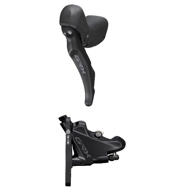 KOČNICA DISK SASTAVLJENA SHIMANO/J-KIT DIRECT, ST-RX600(L), BR-RX400(F) ZA 160MM ROTOR, RESIN PLOČICE (SA HLADNJAKOM), SAJLA MJENJAČA 1800MM, 1000MM BUŽIR (SM-BH90 CRN), OT-SP41 600MM, IND.PACK