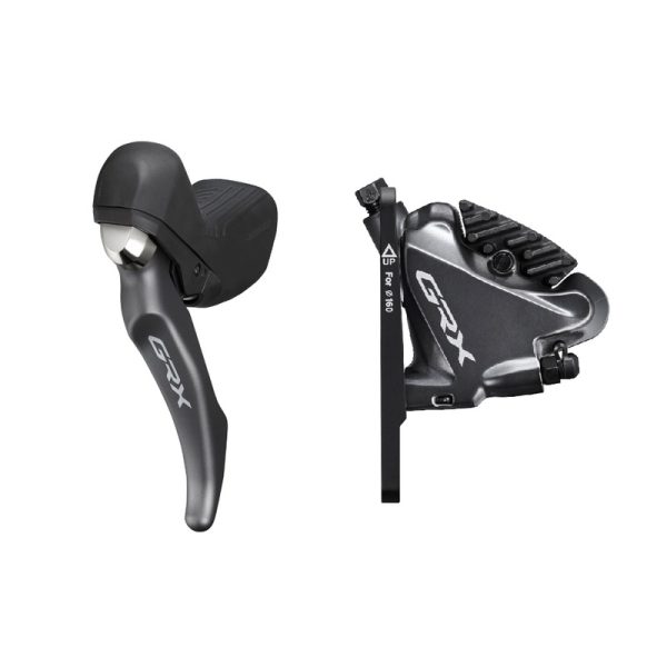 KOČNICA DISK SASTAVLJENA/J-KIT SHIMANO DIRECT GRX, BL-RX810(L), BR-RX810(F), ZA 160MM ROTOR, RESIN PLOČICE (SA HLADNJAKOM), UKLJ. CONNECTER INSERT, 1000MM BUŽIR(SM-BH90 CRN), IND.PACK