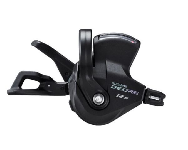 RUČICA MJENJAČA SHIMANO, SL-M6100-R, DEORE, DESNA, 12-BRZINA RAPIDFIRE PLUS 2050MM INNER, W/O OGD, CRN OT-SP41S(1880MM), 6MM CAP X 3, NOSE CAP X1, IND.PACK