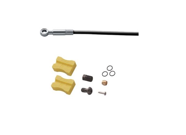 BUŽIR DISK KOČNICE, SM-BH90-SBLS, 1000MM, BLACK, STRAIGHT CONNECT TYPE BL(NOT ASSEMBLED), W/CONNECTING UNIT,W/O HOSE COVER, IND.PACK