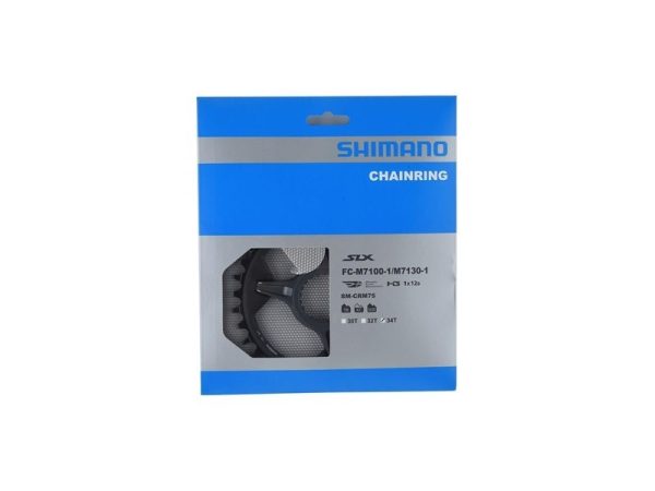 LANČANIK POGONA SHIMANO SM-CRM75, ZA POGON FC-M7100-1, FC-M7130-1, 34Z ZA CHAIN LINE 52/56.5MM, IND.PACK - Slika 2