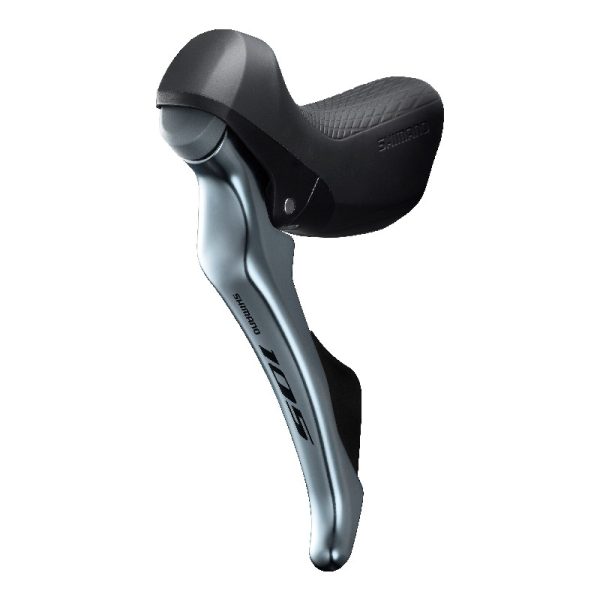 RUČICA KOČNICE/MJENJAČA SHIMANO 105 ST-R7000, 2 BRZINA LIJEVA, UKLJ. 1800MM INNER, BEZ OUTER STOPPER I CABLE GUIDE, SREBRNA, IND.PACK