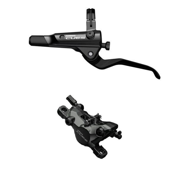 KOČNICA DISK SASTAVLJENA SET/J-kit, CUES,BL-U8000(L), BR-U8000(F), W/O ADAPTER, RESIN PAD(W/O FIN), 1000MM HOSE(SM-BH90-SBM BLACK), W/CONNECTER INSERT, IND.PACK
