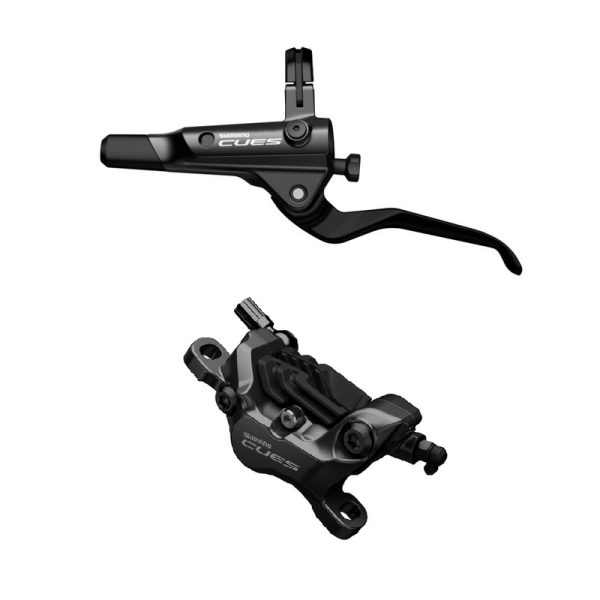 KOČNICA DISK SASTAVLJENA SET/J-kit, CUES,BL-U8000(L), BR-U8020(F), W/O ADAPTER, RESIN PAD(W/FIN), 1000MM HOSE(SM-BH90-SBM BLACK), W/CONNECTER INSERT, IND.PACK