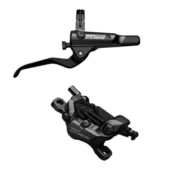 KOČNICA DISK SASTAVLJENA SET/J-kit, CUES,BL-U8000(R), BR-U8020(R), W/O ADAPTER, RESIN PAD(W/FIN), 1700MM HOSE(SM-BH90-SBM BLACK), W/CONNECTER INSERT, IND.PACK