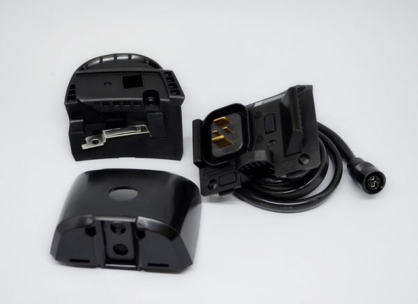 NOSAČ BATERIJE SHIMANO STEPS BM-E8010, ZA BT-E8010, BEZ KEY CYLINDER, BATTERY DULJINA KABLA 600MM, CRN, BULK