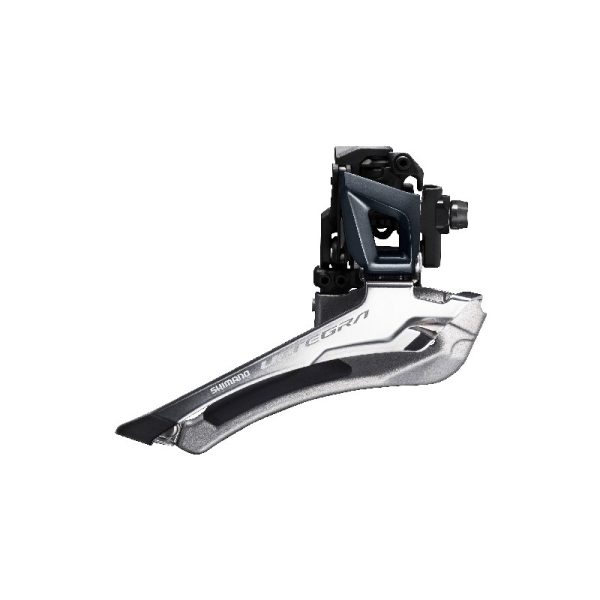 MJENJAČ PREDNJI SHIMANO ULTEGRA FD-R8000, ZA DOUBLE POGON, ZA STRAŽNJI 11 BRZINA, DOWN SWING, BRAZED-ON, CS ANGLE 61-66, ZA 46/53T, CHAINLINE 43.5MM, BULK