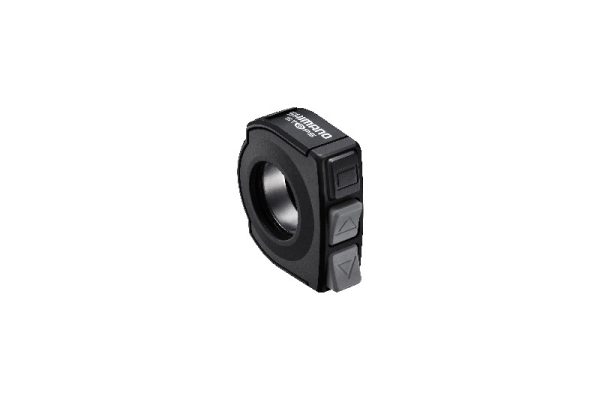 TASTER SHIMANO STEPS SW-E6000,SWITCH FOR ASSIST(INITIAL SETTING/SEIS SHIFT COMPATIBLE),W/ELECTRIC WIRE(FITTED TYPE,LENGTH 355MM),W/CORD BAND A X2,CORD BAND B X1,BLACK,BULK