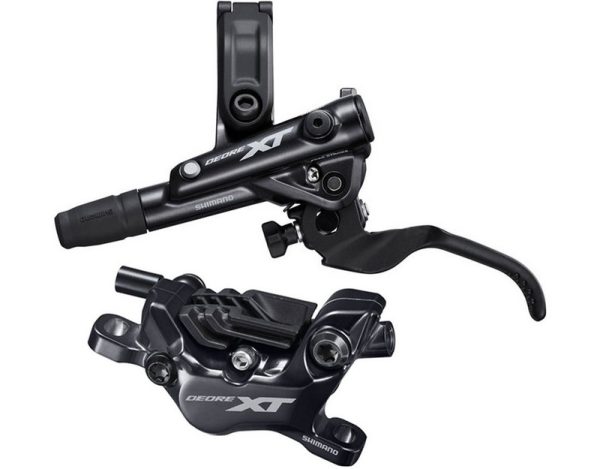 KOČNICA DISK SASTAVLJENA J-kit, XT, BL-M8100(L), BR-M8120(F), W/O ADAPTER, RESIN PAD(W/FIN), 1000MM HOSE(SM-BH90-SBM BLACK), W/CONNECTER INSERT, IND.PACK