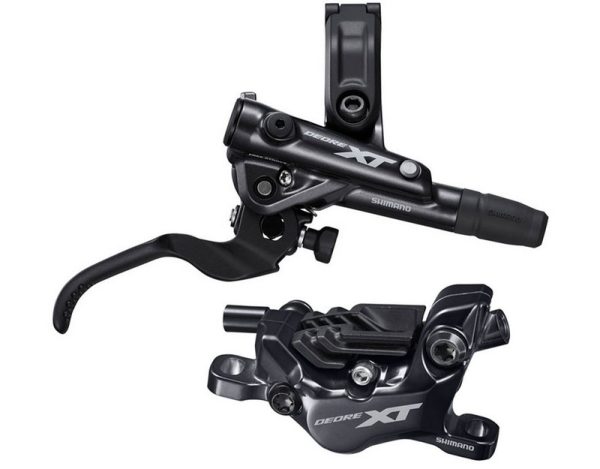 KOČNICA DISK SASTAVLJENA J-kit, XT, BL-M8100(R), BR-M8120(R), W/O ADAPTER, RESIN PAD(W/FIN), 1700MM HOSE(SM-BH90-SBM BLACK), W/CONNECTER INSERT, IND.PACK
