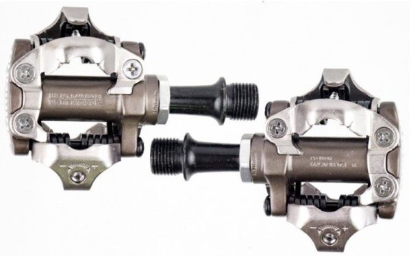 PEDALE SHIMANO PD-M540, SPD PEDALE, BRONČANE, BEZ REFLEKTORA, SA PLOČICAMA, IND.PACK