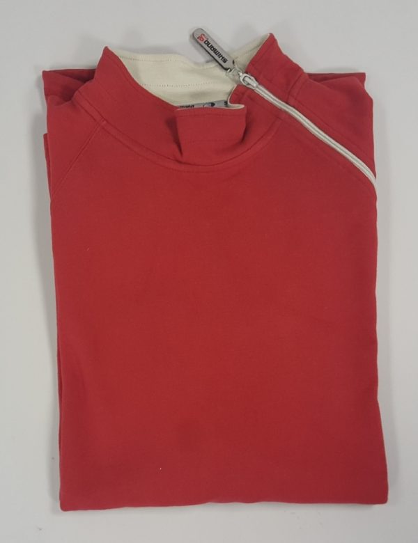 PULOVER NA ZIP ZATVARAČ SHIMANO SWEATER WITH ZIP FASTENER RED L