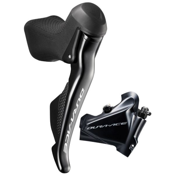 KOČNICA DISK SASTAVLJENA/J-KIT SHIMANO DURA-ACE ST-R9170(R) BR-R9170(R), DIRECT, ZA 25MM MOUNT, RESIN PLOČICE (SA HLADNJAKOM), BUŽIR SM-BH90 1700MM CRN, IND.PACK