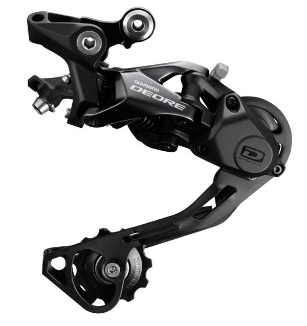 MJENJAČ ZADNJI SHIMANO DEORE RD-M6000-GS, 10 BRZINA, SHADOW PLUS, DIRECT ATTACHMENT (DIRECT MOUNT KOMPATIBILNO), CS 11-42Z ONLY, IND.PACK