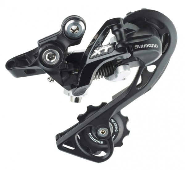 MJENJAČ ZADNJI SHIMANO DEORE XT RD-M781-GS, 10 BRZINA, TOP-NORMAL, SHADOW, DIRECT ATTACHMENT (DIRECT MOUNT KOMPATIBILNO), CRN, IND.PACK